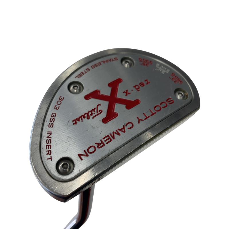 【中古】 タイトリスト SCOTTY CAMERON RED X 34インチ パター PT スチール (フレックスその他) メンズ 男性用 右利き 右用 Cランク ゴルフクラブ 10,876円