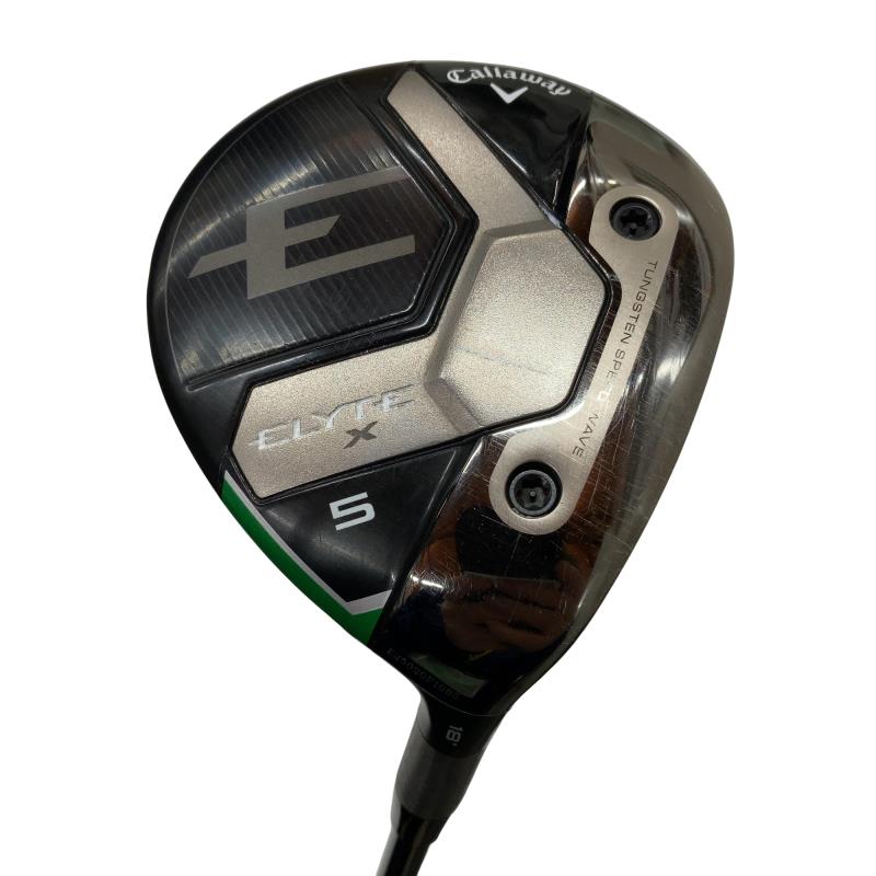 【中古】 キャロウェイ ELYTE X 5W フェアウェイウッド FW VENTUS GREEN 50 for CW(ELYTE FW) (フレックスSR) メンズ 成人男性用 右利き 右用 C価値づける ゴルフ野球クラブ