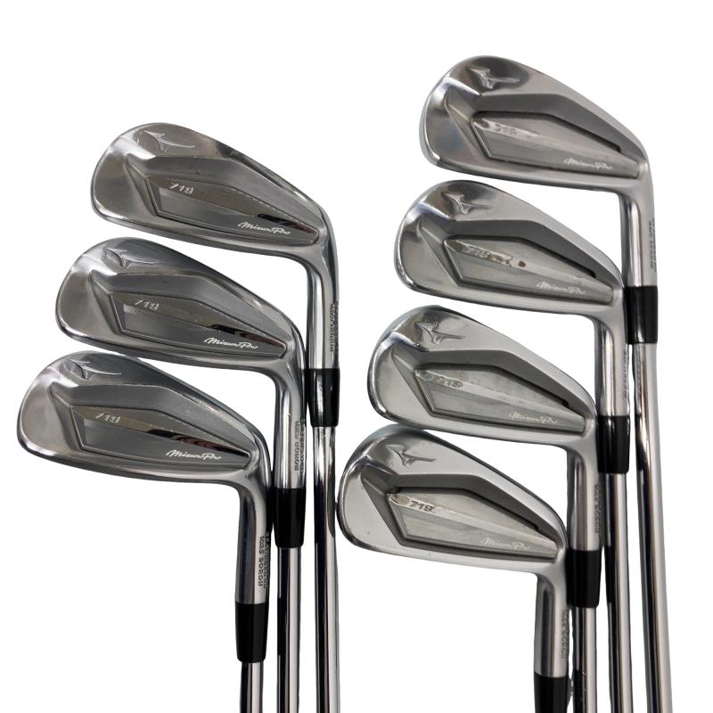 【中古】 ミズノ Mizuno Pro 719 7S アイアンセット IR Dynamic Gold 95 (フレックスS) メンズ 男性用 右利き 右用 Dランク ゴルフクラブ