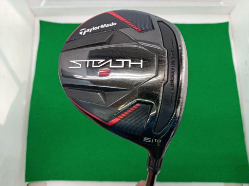 【中古】 テーラーメイド STEALTH2 5W フェアウェイウッド FW Tour AD CQ-6 (フレックスS) メンズ 男性用 右利き 右用 Cランク ゴルフクラブ