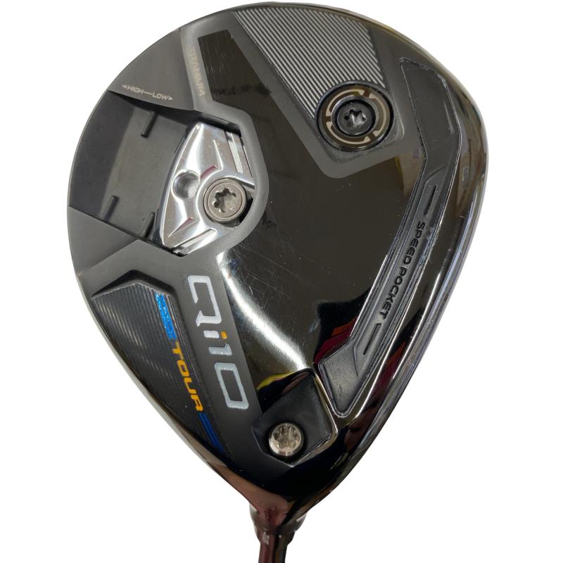 【中古】 テーラーメイド Qi10 TOUR 5W フェアウェイウッド FW Diamana SILVER TM50(Qi10 FW) (フレックスS) メンズ 男性用 右利き 右用 Cランク ゴルフクラブ