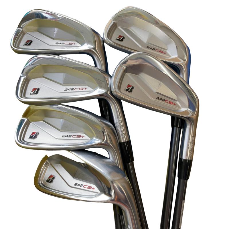 【中古】 ブリヂストン BRIDGESTONE 242CB+ 6S アイアンセット IR Diamana Thump iB70 (フレックスS) メンズ 男性用 右利き 右用 Cランク ゴルフクラブ｜ゴルフパートナー 中古クラブ店