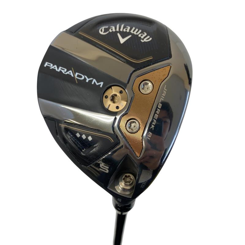 【中古】 キャロウェイ PARADYM ◆◆◆ 5W フェアウェイウッド FW 純正特注シャフト (フレックスX) メンズ 男性用 右利き 右用 Cランク ゴルフクラブ