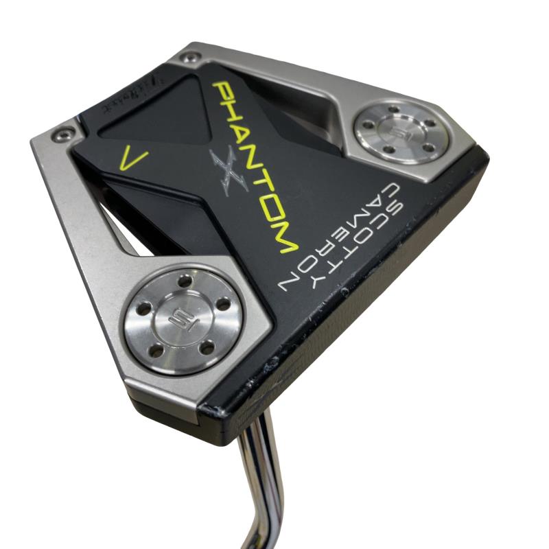 【中古】 タイトリスト SCOTTY CAMERON PHANTOM X 7 34in パター PT スチール写真 (フレックス余分の物) メンズ 成人男性用 右利き 右用 C序列付ける ゴルフ野球クラブ