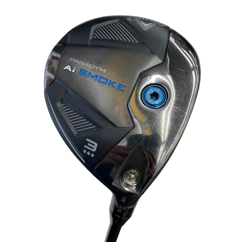 【中古】 キャロウェイ PARADYM Ai SMOKE ◆◆◆ 3W フェアウェイウッド FW TENSEI 60 for CW(Ai SMOKE FW) (フレックスSR) メンズ 男性用 右利き 右用 Cランク ゴルフクラブ｜ゴルフパートナー 中古クラブ店