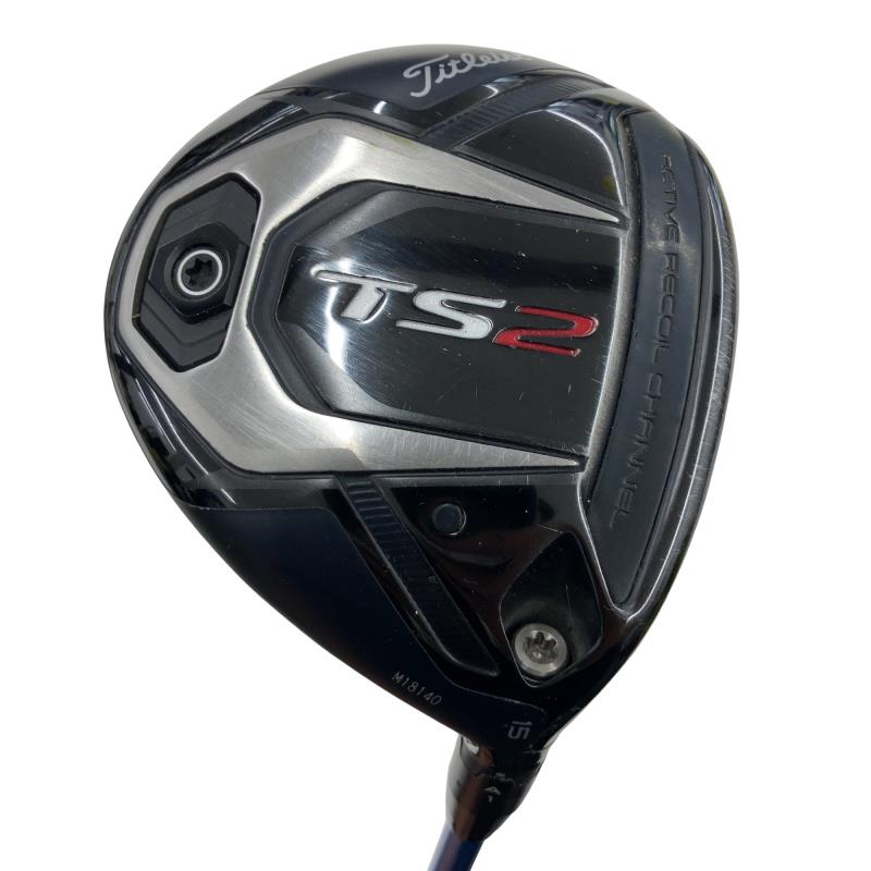 【中古】 タイトリスト TS2 15° フェアウェイウッド FW Speeder EVOLUTION V FW 60 (フレックスS) メンズ 男性用 右利き 右用 Cランク ゴルフクラブ|ゴルフパートナー 中古クラブ店