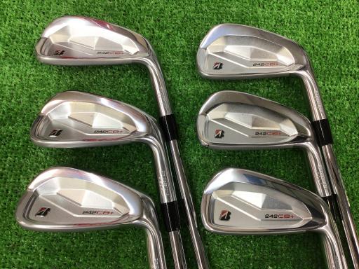 【中古】 ブリヂストン BRIDGESTONE 242CB+ 6S アイアンセット IR NS PRO 950GH neo (フレックスS) メンズ 男性用 右利き 右用 Bランク ゴルフクラブ