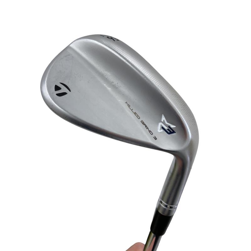 【中古】 仕立て屋お手伝いさん Taylor Made MILLED GRIND 3 56°/12° ウェッジ WG NS PRO MODUS3 TOUR105 (フレックスS) メンズ 成人男性用 右利き 右用 C価値づける ゴルフ野球クラブ