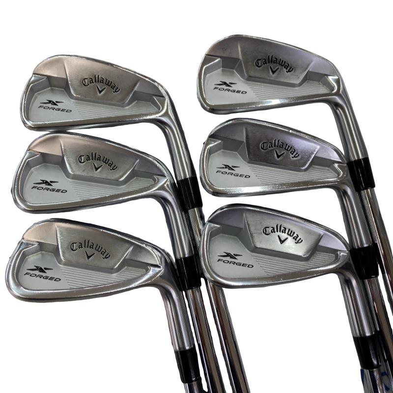 【中古】 キャロウェイ X FORGED STAR(2021) 6S アイアン仕掛ける IR 完全無欠特注立て坑 (フレックスS) メンズ 成人男性用 右利き 右用 C価値づける ゴルフ野球クラブ