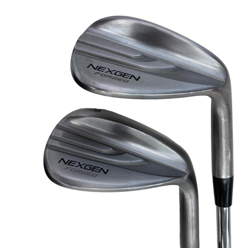 【中古】 ゴルフパートナー NEXGEN FORGED WEDGE(ノーメッキ) 2本セット(52°＆58°) ウェッジ WG Dynamic Gold (フレックスS) メンズ 男性用 右利き 右用 Cランク ゴルフクラブ