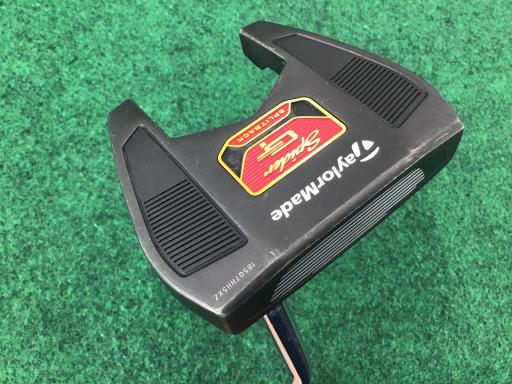 【中古】 仕立て屋お手伝いさん Spider GT SPLITBACK シングルベンド 33in パター PT スチール写真 (フレックス余分の物) メンズ 成人男性用 右利き 右用 C位置づける ゴルフ野球クラブ