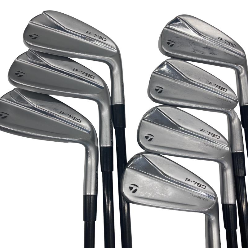 【中古】 テーラーメイド Taylor Made P・790(2021) 8S USA アイアンセット IR 純正特注シャフト (フレックスR) メンズ 男性用 右利き 右用 Cランク ゴルフクラブ|ゴルフパートナー 中古クラブ店
