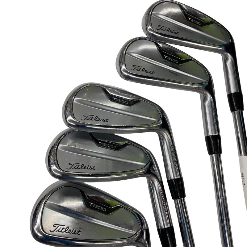 【中古】 タイトリスト Titleist T200(2021) 5S アイアン仕掛ける IR NS PRO 880 AMC (フレックスS) メンズ 成人男性用 右利き 右用 C価値づける ゴルフ野球クラブ