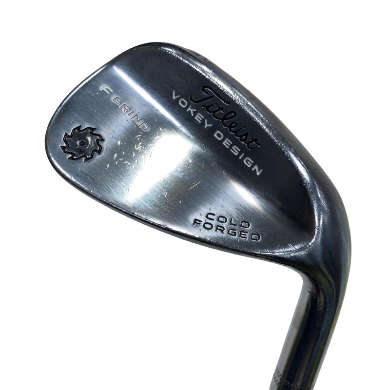 【中古】 タイトリスト VOKEY COLD FORGED(2015) 56°/14°F ウェッジ WG リシャフト (フレックス余分の物) メンズ 成人男性用 右利き 右用 C位置づける ゴルフ野球クラブ