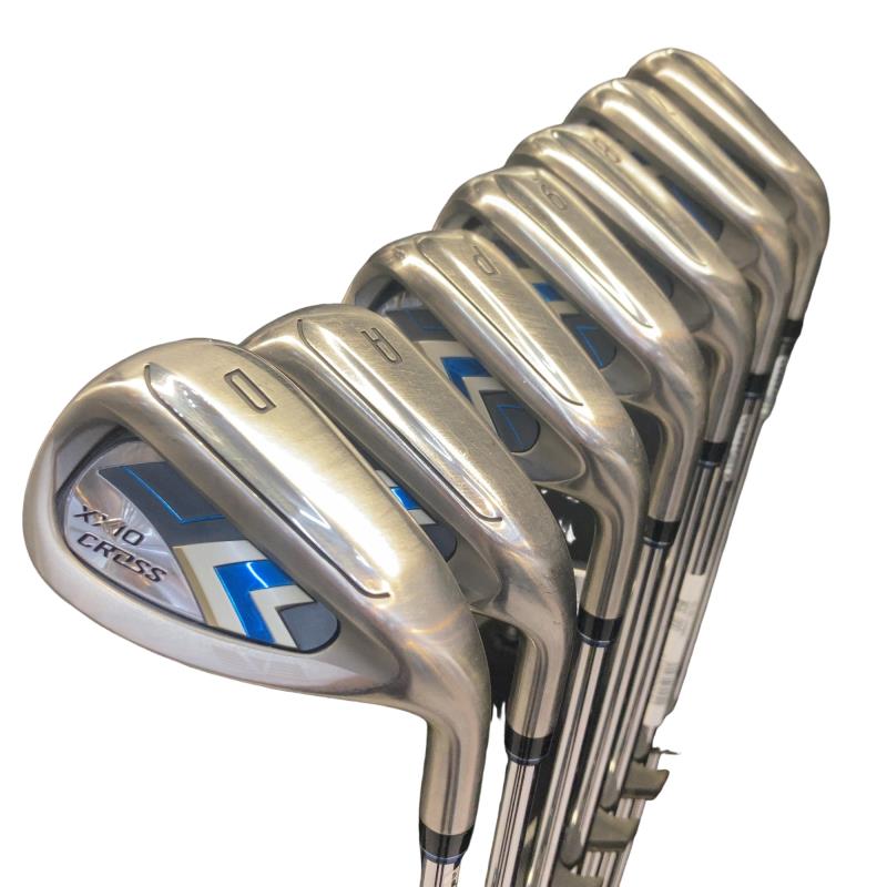 【中古】 ダンロップ XXIO CROSS(2021) 7S アイアンセット IR NS PRO 860GH D.S.T for XXIO (フレックスS) メンズ 男性用 右利き 右用 Cランク ゴルフクラブ｜ゴルフパートナー 中古クラブ店 44,545円