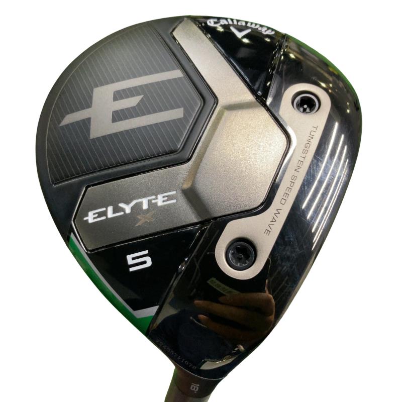 【中古】 キャロウェイ ELYTE X 5W フェアウェイウッド FW VENTUS GREEN 50 for CW(ELYTE FW) (フレックスSR) メンズ 男性用 右利き 右用 Bランク ゴルフクラブ