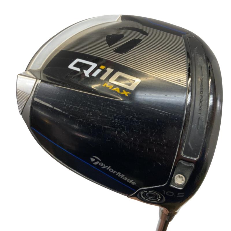 【中古】 テーラーメイド Qi10 MAX 10.5° ドライバー DR Diamana BLUE TM50(Qi10 DR) (フレックスSR) メンズ 男性用 右利き 右用 Cランク ゴルフクラブ