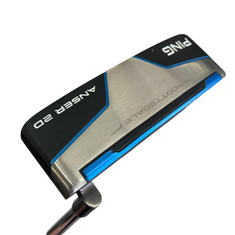 【中古】 ピン Scottsdale ANSER 2D(2025) 34インチ(PP58) パター PT スチール (フレックスその他) メンズ 男性用 右利き 右用 Cランク ゴルフクラブ|ゴルフパートナー 中古クラブ店