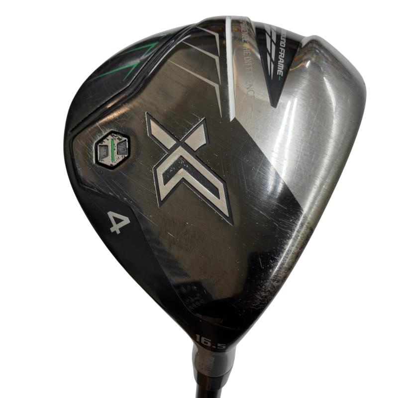 【中古】 ダンロップ XXIO(2022) eks 4W フェアウェイウッド FW Miyazaki AX-2(FW) (フレックスS) メンズ 男性用 右利き 右用 Cランク ゴルフクラブ