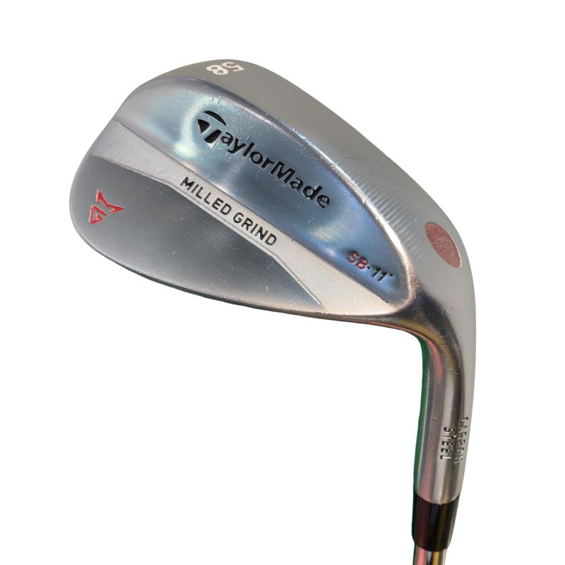 【中古】 仕立て屋御手伝いさん Taylor Made MILLED GRIND 58°/11° ウェッジ WG Dynamic Gold (フレックスS) メンズ 成人男性用 右利き 右用 C位置づける ゴルフ野球クラブ