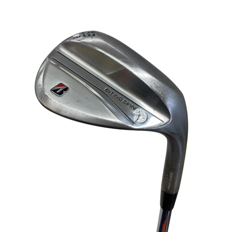 【中古】 ブリヂストン BRIDGESTONE BITING SPIN 58°/08°M ウェッジ WG 純正特注シャフト (フレックスX) メンズ 男性用 右利き 右用 Cランク ゴルフクラブ