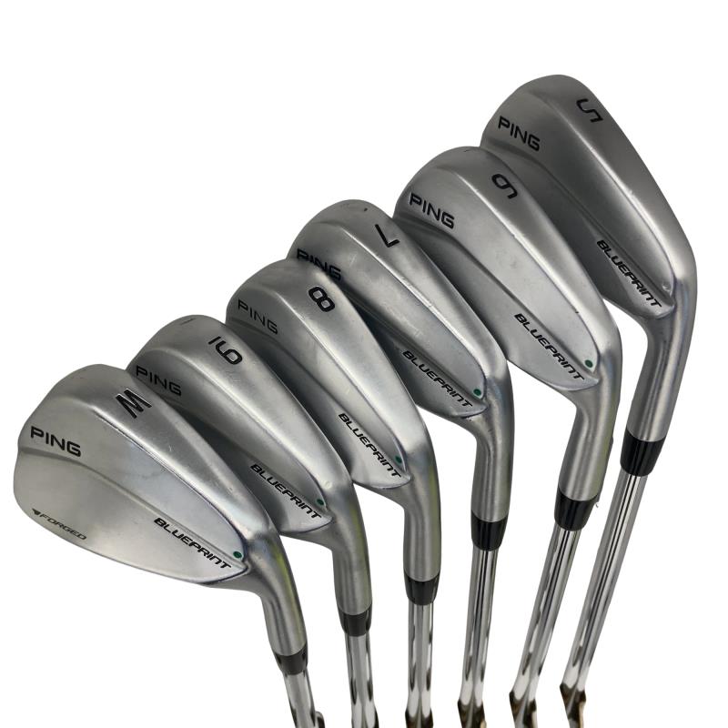 【中古】 ピン BLUEPRINT 6S アイアンセット IR Dynamic Gold TOUR ISSUE (フレックスS) メンズ 男性用 右利き 右用 Dランク ゴルフクラブ