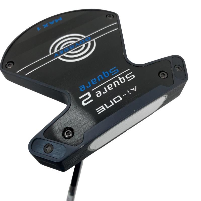 【中古】 オデッセイ Ai-ONE SQUARE 2 SQUARE MAX 1(カスタム) パター PT 完全無欠特注立て坑 (フレックス余分の物) メンズ 成人男性用 右利き 右用 B価値づける ゴルフ野球クラブ