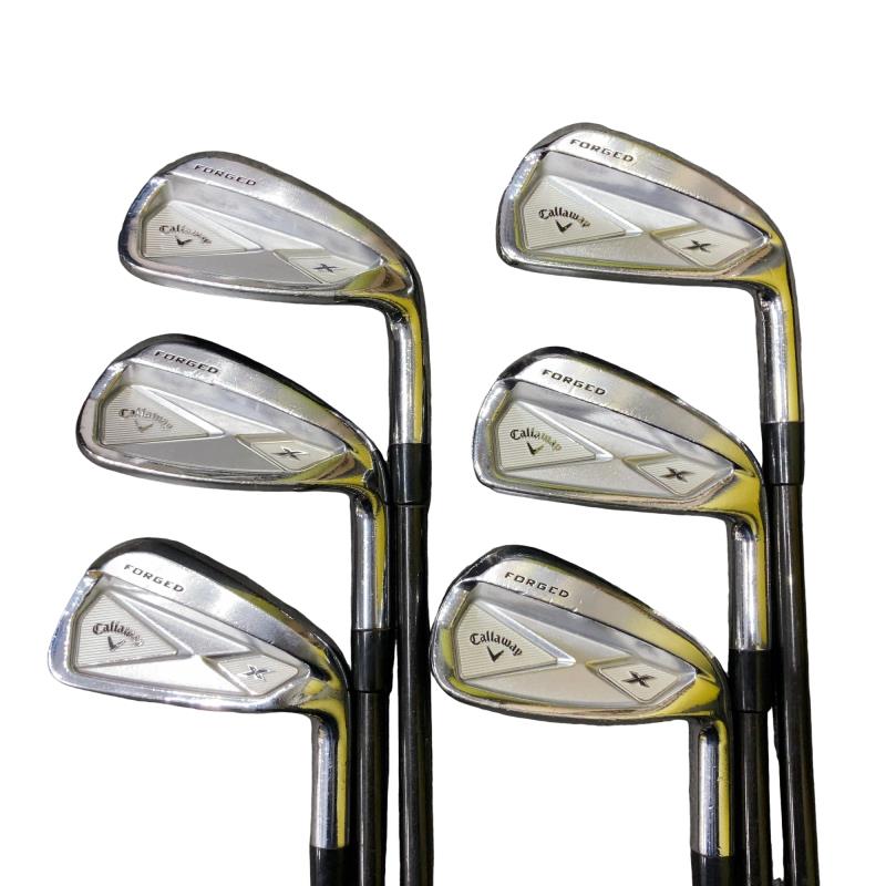 【中古】 キャロウェイ X FORGED(2013) 6S アイアンセット IR リシャフト (フレックスその他) メンズ 男性用 右利き 右用 Cランク ゴルフクラブ