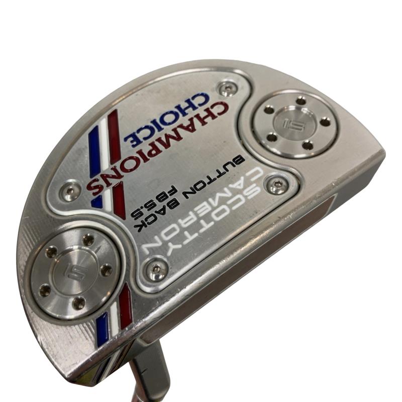 【中古】 タイトリスト SCOTTY CAMERON CHAMPIONS CHOICE BUTTON BACK FLOWBACK 5.5 34インチ パター PT スチール (フレックスその他) メンズ 男性用 右利き 右用 Cランク ゴルフクラブ｜ゴルフパートナー 中古クラブ店