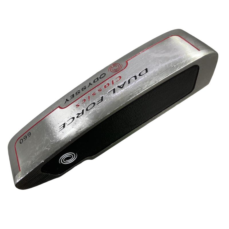 【中古】 オデッセイ DUAL FORCE Classics 660 34in パター PT スチール写真 (フレックス余分の物) メンズ 成人男性用 右利き 右用 C位置づける ゴルフ野球クラブ