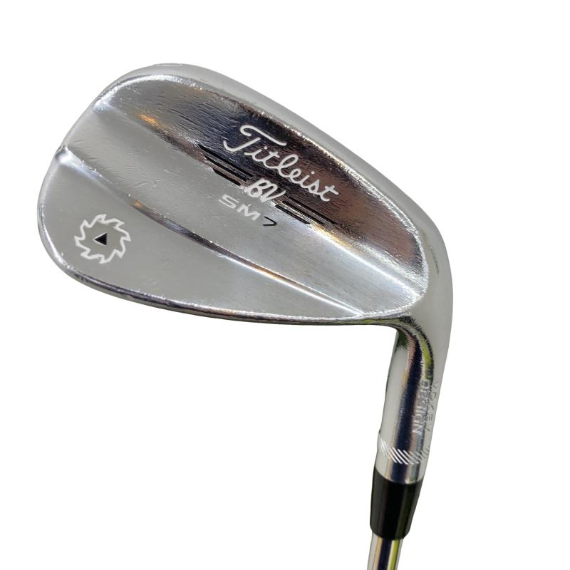【中古】 タイトリスト VOKEY SPIN MILLED SM7 ツアークロム 50&deg;/12&deg;F ウェッジ WG Dynamic Gold (フレックスS) メンズ 男性用 右利き 右用 Cランク ゴルフクラブ｜ゴルフパートナー 中古クラブ店