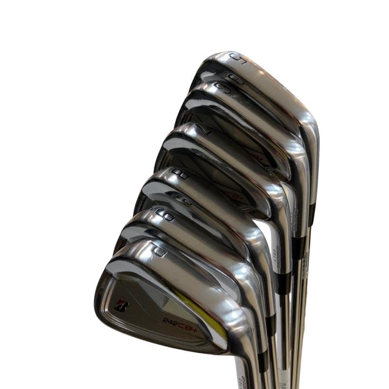 【中古】 ブリヂストン BRIDGESTONE 242CB+ 6S アイアンセット IR NS PRO 950GH neo (フレックスS) メンズ 男性用 右利き 右用 Cランク ゴルフクラブ