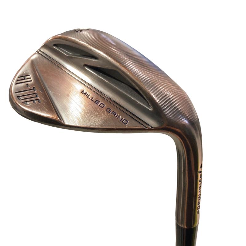 【中古】 テーラーメイド Taylor Made MILLED GRIND HI-TOE(2022) 58°/07° ウェッジ WG Dynamic Gold (フレックスS) メンズ 男性用 右利き 右用 Dランク ゴルフクラブ