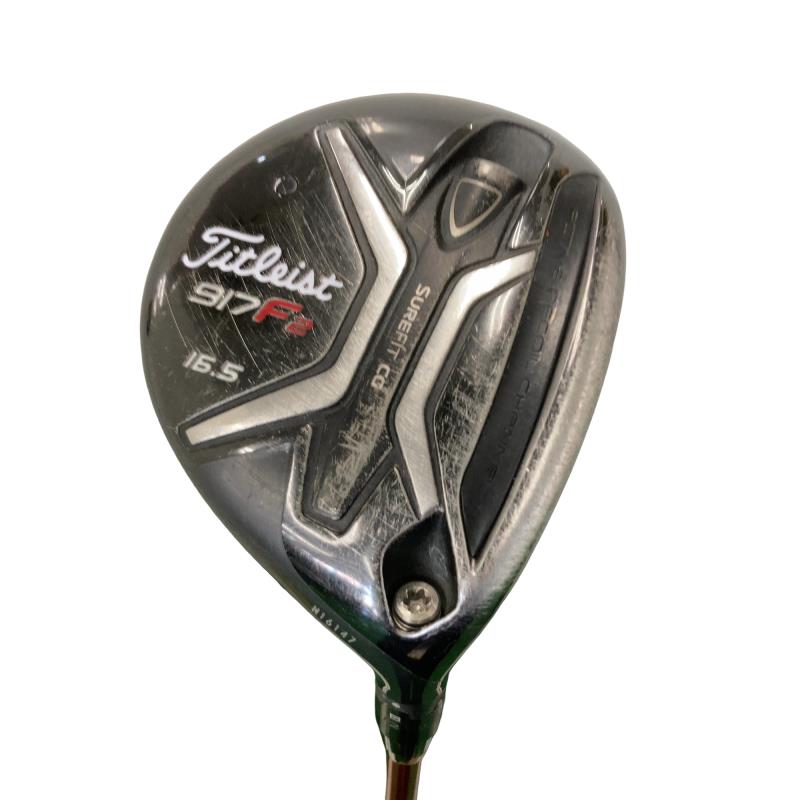 【中古】 タイトリスト 917 F2 16.5° フェアウェイウッド FW 純正特注シャフト (フレックスS) メンズ 男性用 右利き 右用 Cランク ゴルフクラブ