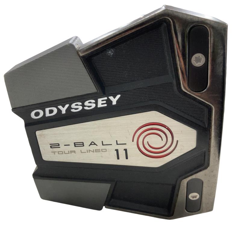 【中古】 オデッセイ 2-BALL ELEVEN TOUR LINED S 33in パター PT STROKE LAB RED (フレックス余分の物) メンズ 成人男性用 右利き 右用 B位置付ける ゴルフ野球クラブ パター-スポーツ・アウトドア