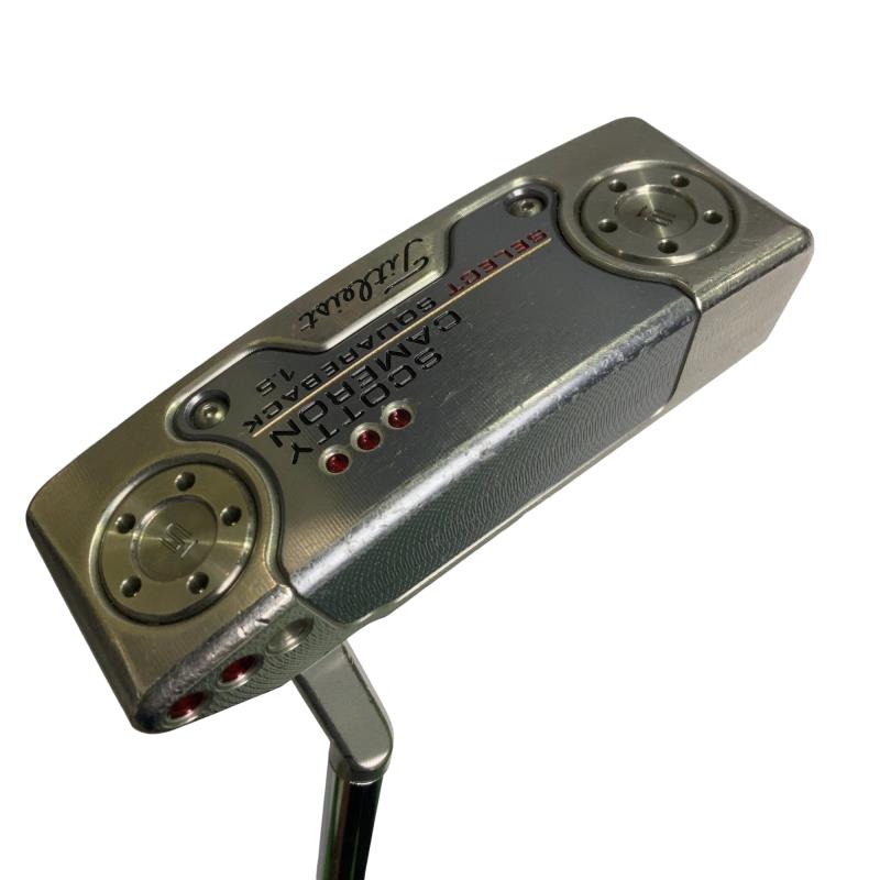 【中古】 タイトリスト SCOTTY CAMERON select SQUAREBACK 1.5(2018) 34インチ パター PT スチール (フレックスその他) メンズ 男性用 右利き 右用 Cランク ゴルフクラブ