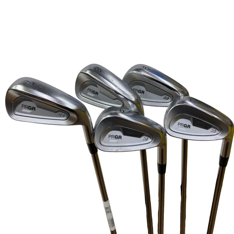 【中古】 労働者階級歯車 PRGR 03(2025) 6S アイアン仕掛ける IR リシャフト (フレックス余分の物) メンズ 成人男性用 右利き 右用 C価値づける ゴルフ野球クラブ