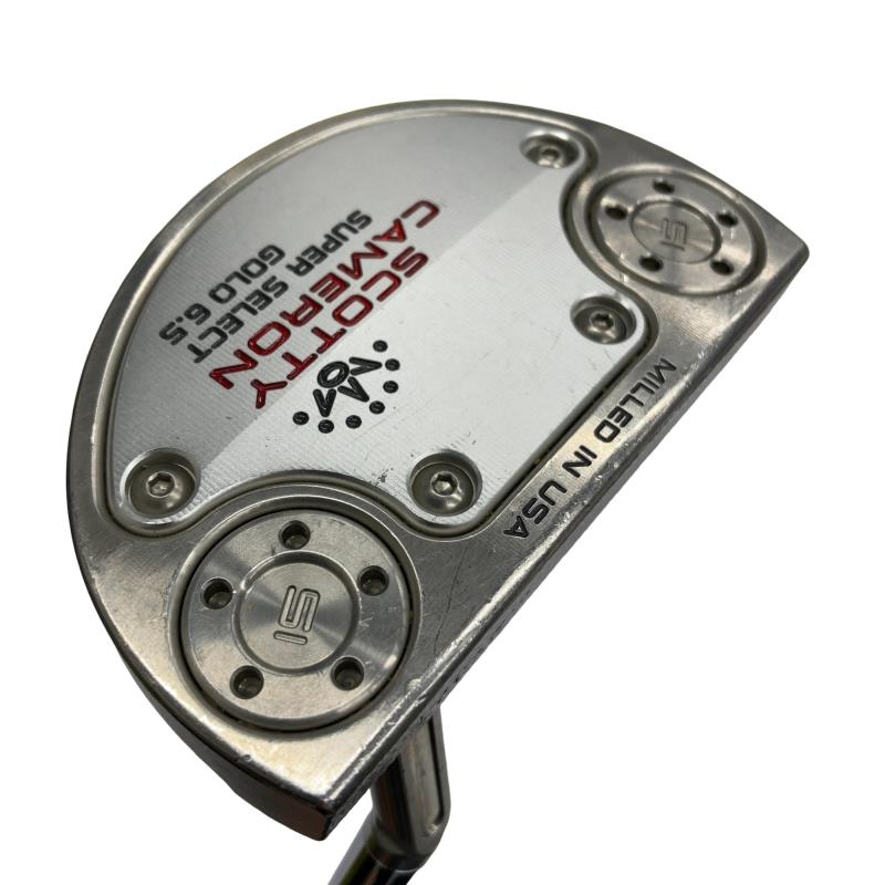 【中古】 タイトリスト SCOTTY CAMERON SUPER SELECT GOLO 6.5 34インチ パター PT スチール (フレックスその他) メンズ 男性用 右利き 右用 Cランク ゴルフクラブ