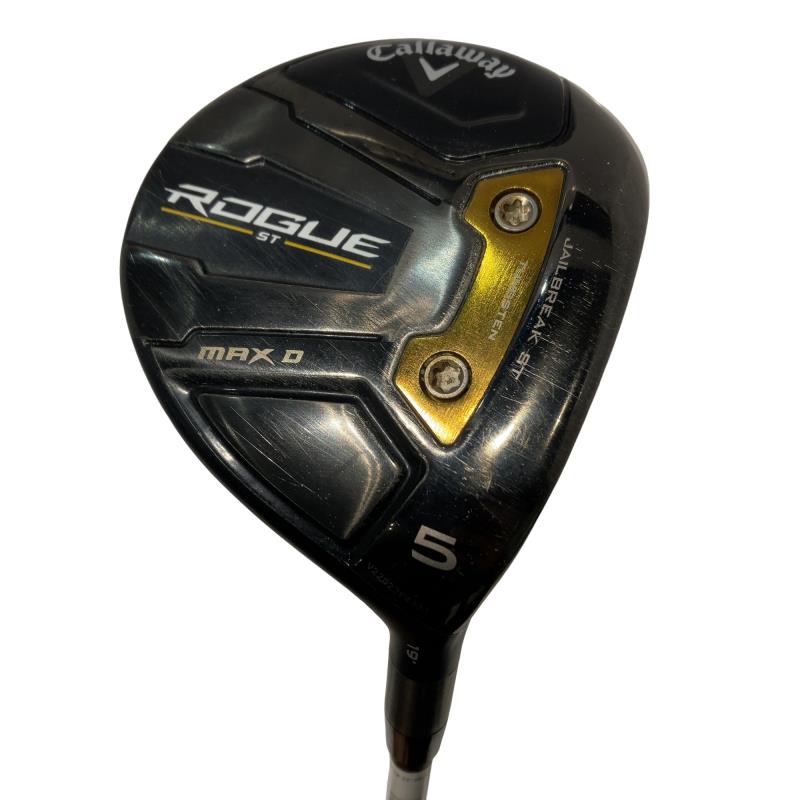 【中古】 キャロウェイ ROGUE ST MAX D 5W フェアウェイウッド FW VENTUS 5 for CW(ROGUE ST FW) (フレックスR) メンズ 成人男性用 右利き 右用 C価値づける ゴルフ野球クラブ