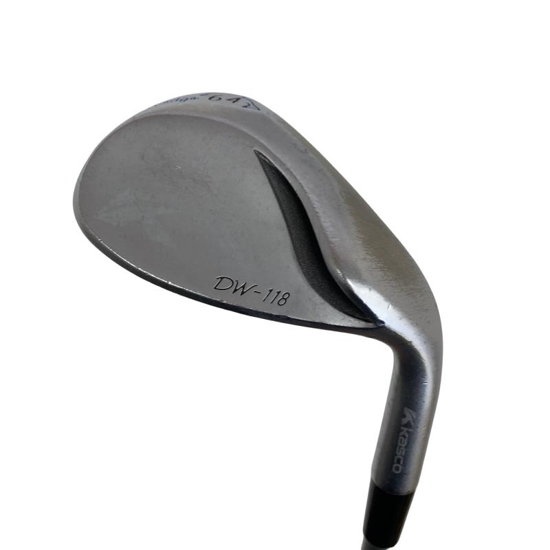 【中古】 キャスコ Dolphin Wedge DW-118 シルバー 64° ウェッジ WG Dolphin DP-151 (フレックスR) メンズ 男性用 右利き 右用 Dランク ゴルフクラブ