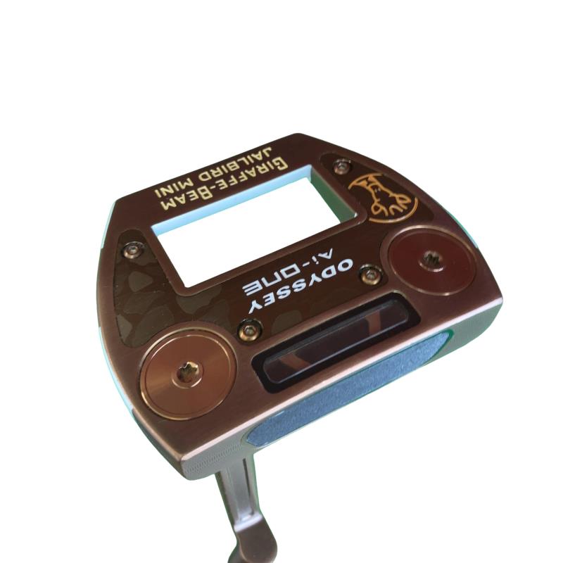【中古】 オデッセイ Ai-ONE GIRAFFE-BEAM JAILBIRD MINI 34in パター PT STROKE LAB 90 スチール写真 (フレックス余分の物) メンズ 成人男性用 右利き 右用 B位置づける ゴルフ野球クラブ