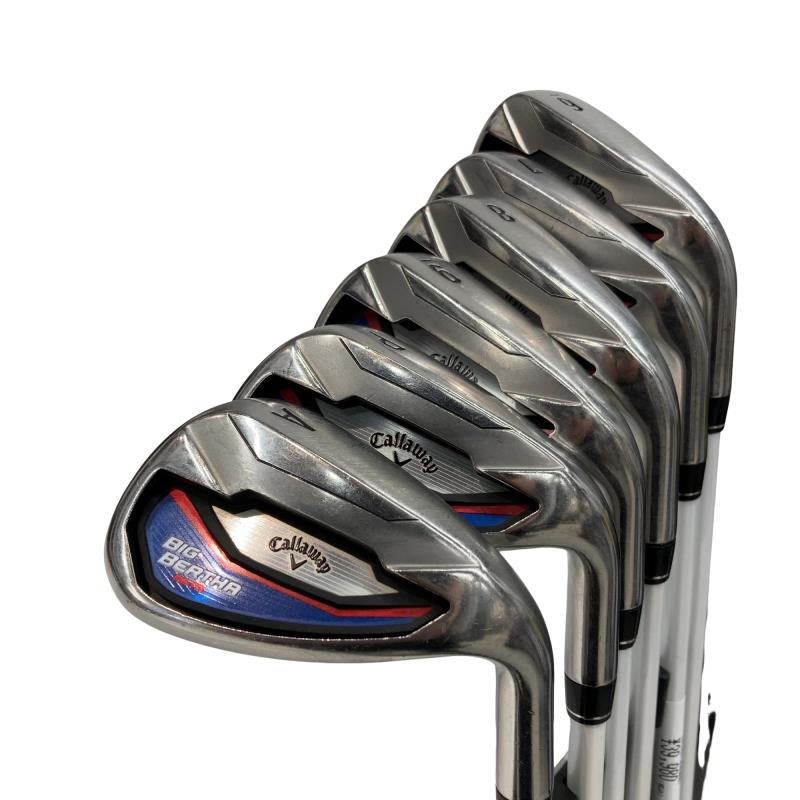 【中古】 キャロウェイ BIG BERTHA(2016) BETA 7S アイアン仕掛ける IR GP for BIG BERTHA(アイアン) (フレックスR) メンズ 成人男性用 右利き 右用 C序列付ける ゴルフ野球クラブ
