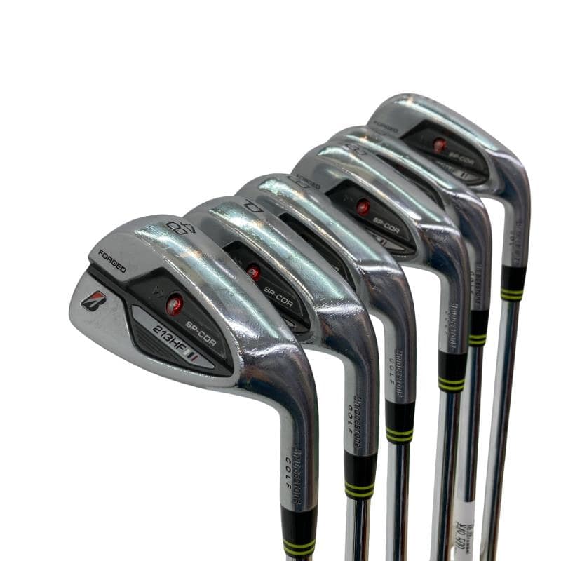 【中古】 ブリヂストン BRIDGESTONE 213HF 7S アイアンセット IR リシャフト (フレックスその他) メンズ 男性用 右利き 右用 Cランク ゴルフクラブ