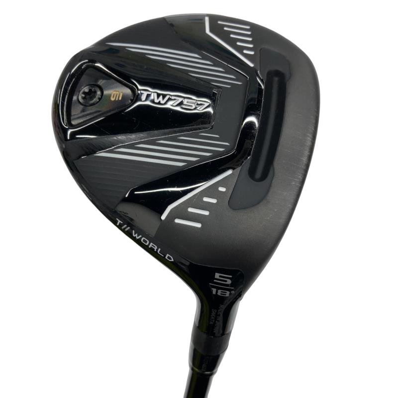 【中古】 本間ゴルフ TOUR WORLD TW757 5W フェアウェイウッド FW VIZARD for TW757(FW) (フレックスS) メンズ 男性用 右利き 右用 Cランク ゴルフクラブ