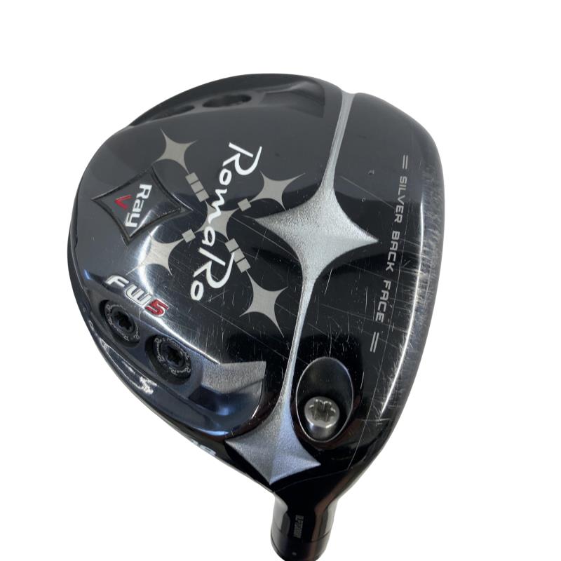 【中古】 RomaRo RomaRo Ray V V2 FW 5W フェアウェイウッド FW 純正特注シャフト (フレックスX) メンズ 男性用 右利き 右用 Cランク ゴルフクラブ