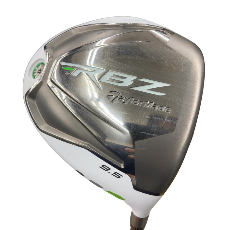【中古】 テーラーメイド RBZ(FCT無し) シルバー 9.5° USA ドライバー DR RBZ MATRIX XCON-5 (フレックスS) メンズ 男性用 右利き 右用 Cランク ゴルフクラブ