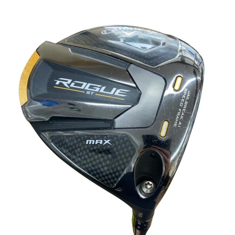 【中古】 キャロウェイ ROGUE ST MAX 9° ドライバー DR リシャフト (フレックスその他) メンズ 男性用 右利き 右用 Cランク ゴルフクラブ