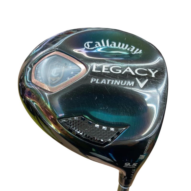 【中古】 キャロウェイ LEGACY PLATINUM  9.5° １番ウッド DR ROMBAX Platinum (フレックスS) メンズ 成人男性用 右利き 右用 C序列付ける ゴルフ野球クラブ