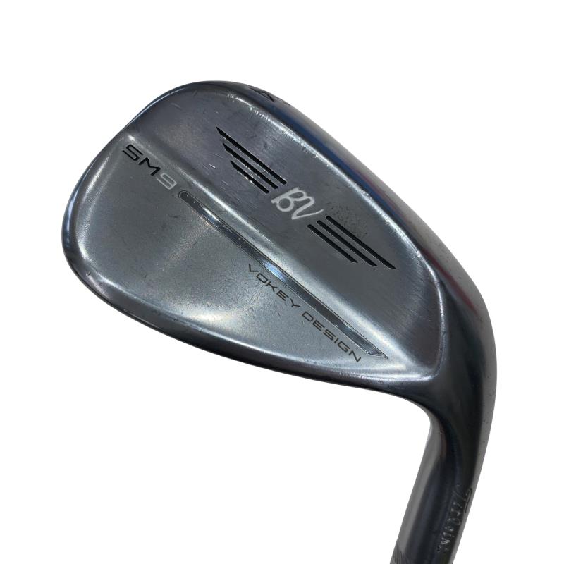 【中古】 タイトリスト VOKEY SPIN MILLED SM9 ツアークロム 54°/14°F ウェッジ WG BV 105 (フレックスその他) メンズ 男性用 右利き 右用 Cランク ゴルフクラブ
