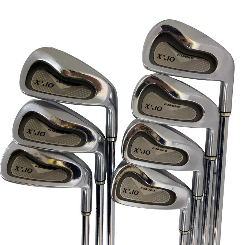 【中古】 ダンロップ XXIO FORGED 8S アイアンセット IR NS PRO 950GH (フレックスS) メンズ 男性用 右利き 右用 Cランク ゴルフクラブ